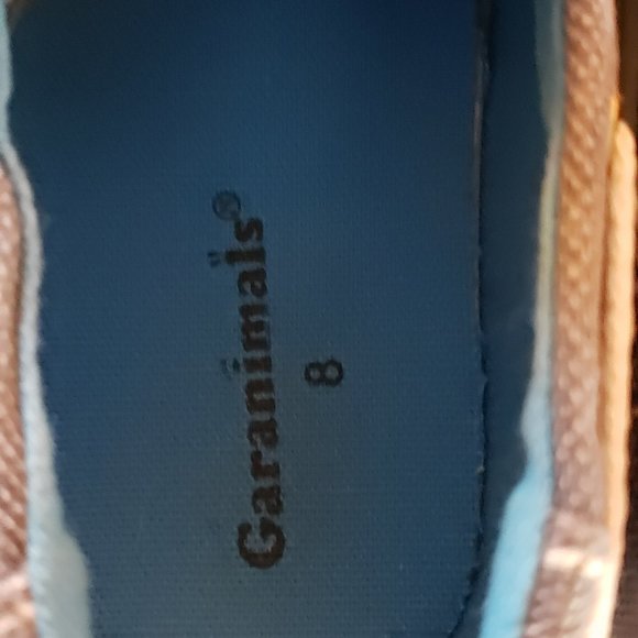 Garanimals Toddler Boys size 8 BLUE Canvas Slip on Flat Sole Comfort Boat Shoes - Picture 5 of 6